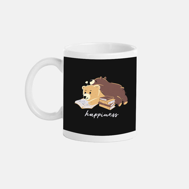 Happiness Brown Bear-none glossy mug-tobefonseca