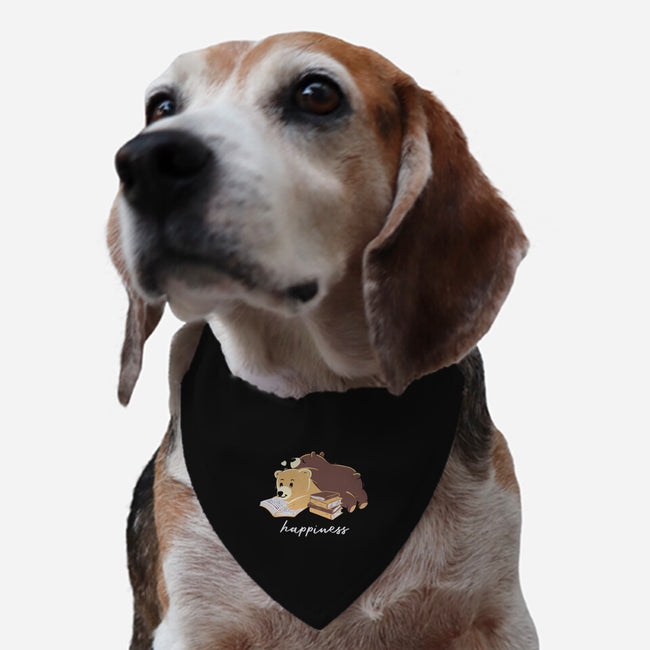 Happiness Brown Bear-dog adjustable pet collar-tobefonseca