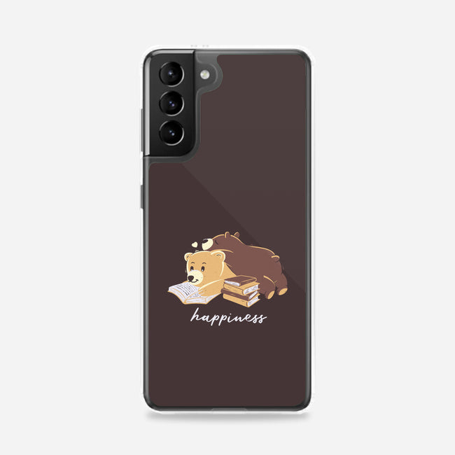 Happiness Brown Bear-samsung snap phone case-tobefonseca