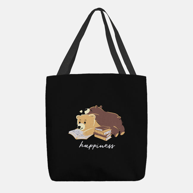 Happiness Brown Bear-none basic tote-tobefonseca