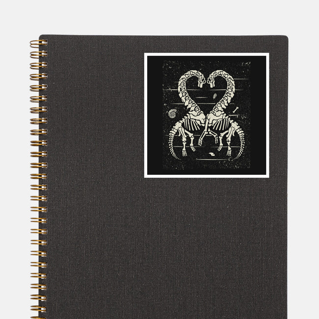 Mass Extinction Love-none glossy sticker-tobefonseca