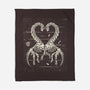 Mass Extinction Love-none fleece blanket-tobefonseca