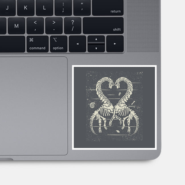 Mass Extinction Love-none glossy sticker-tobefonseca