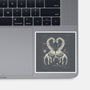 Mass Extinction Love-none glossy sticker-tobefonseca