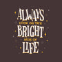 Bright Side Of Life-none removable cover throw pillow-zawitees