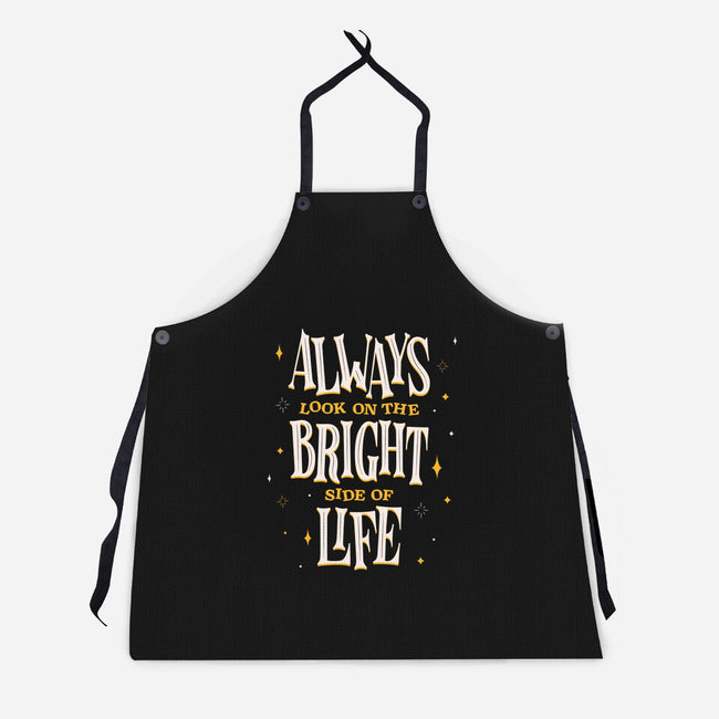 Bright Side Of Life-unisex kitchen apron-zawitees