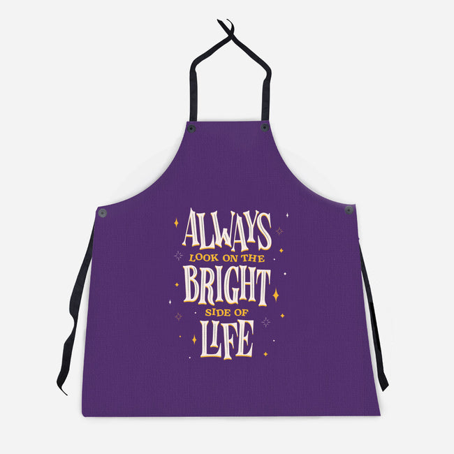Bright Side Of Life-unisex kitchen apron-zawitees