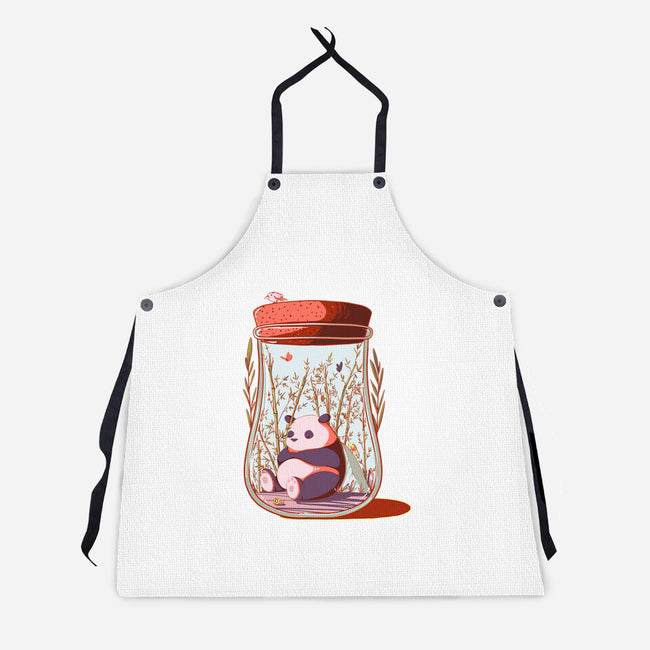 Tiny Panda-unisex kitchen apron-sebasebi