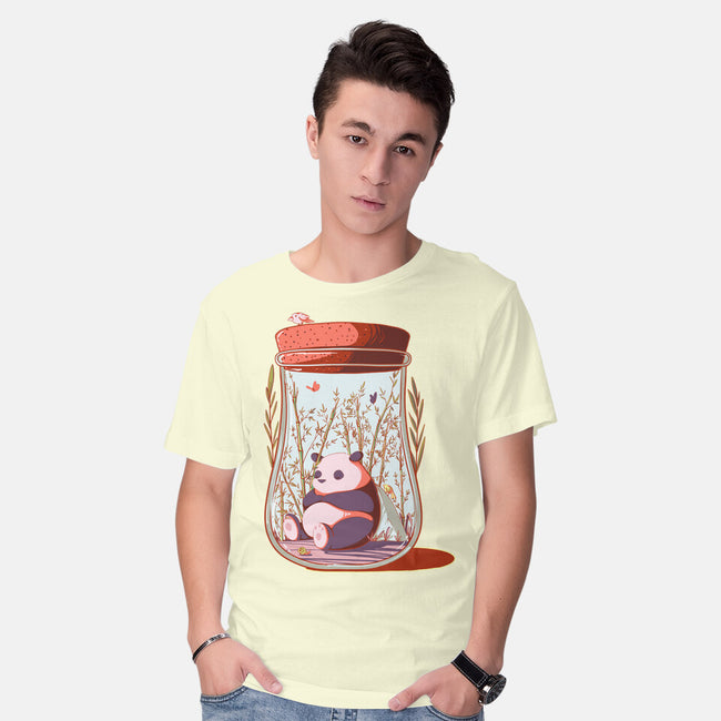 Tiny Panda-mens basic tee-sebasebi