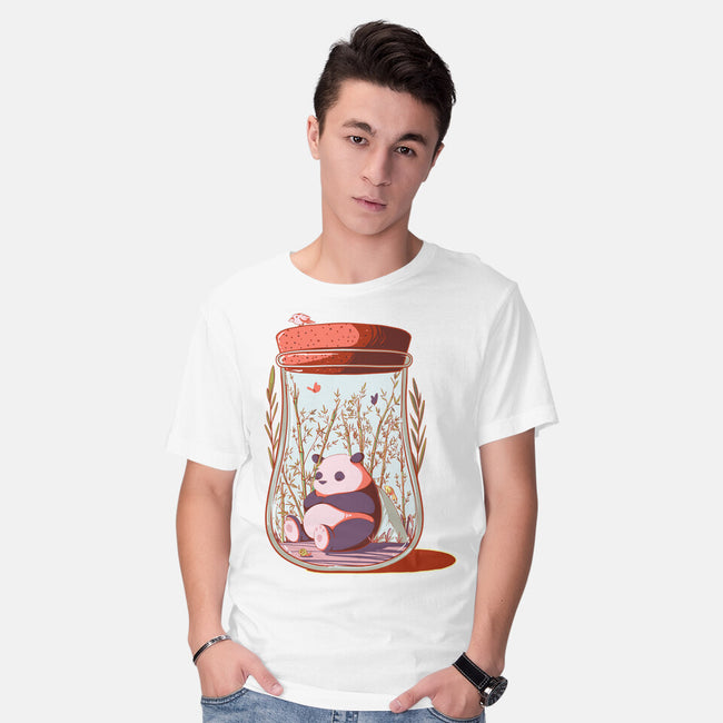 Tiny Panda-mens basic tee-sebasebi