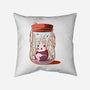 Tiny Panda-none removable cover w insert throw pillow-sebasebi