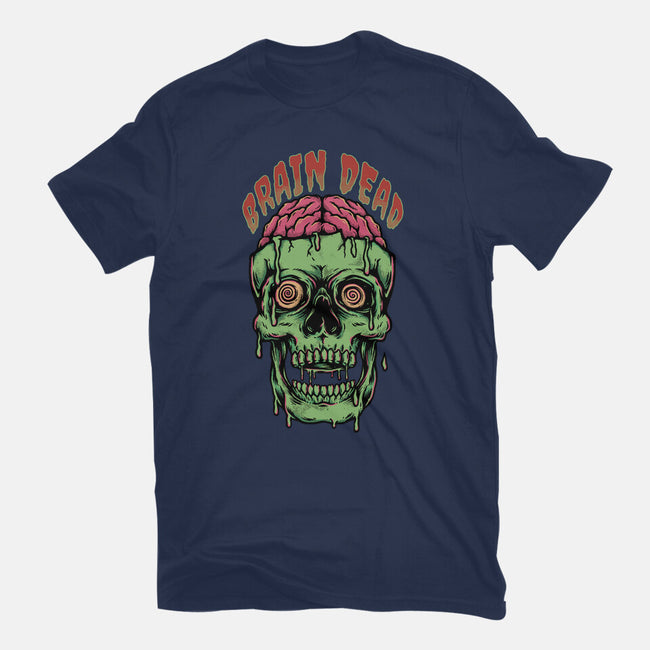 Brain Dead-mens heavyweight tee-Slikfreakdesign