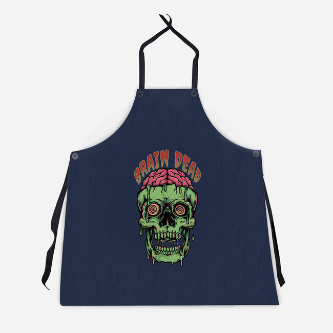 Brain Dead-unisex kitchen apron-Slikfreakdesign