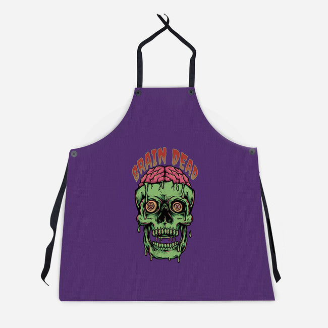 Brain Dead-unisex kitchen apron-Slikfreakdesign