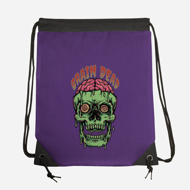 Brain Dead-none drawstring bag-Slikfreakdesign