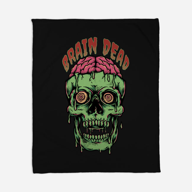 Brain Dead-none fleece blanket-Slikfreakdesign