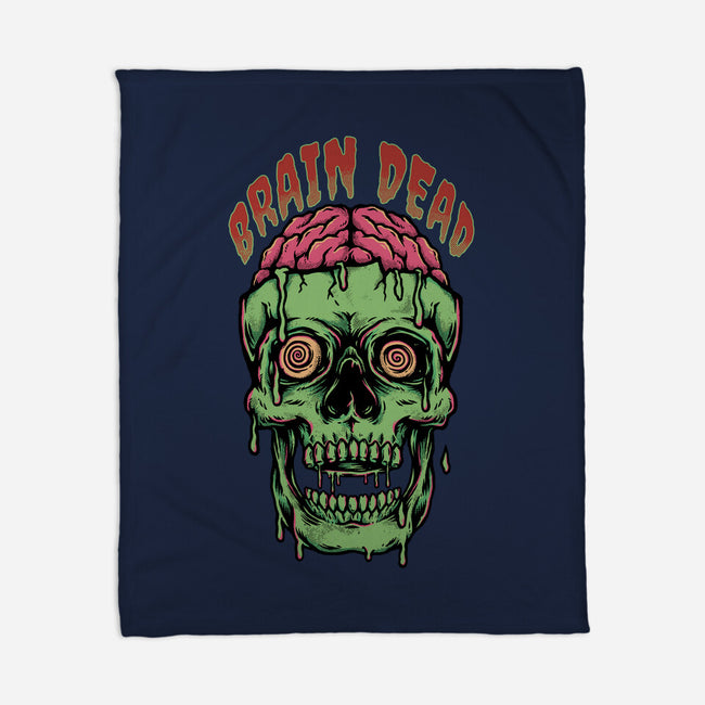 Brain Dead-none fleece blanket-Slikfreakdesign
