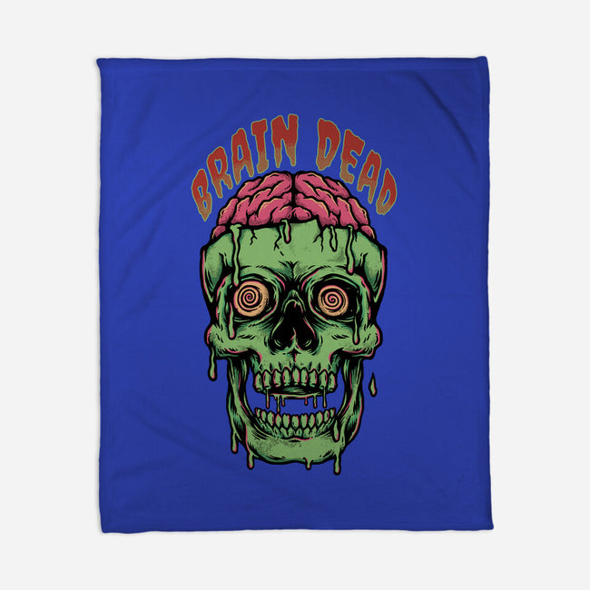 Brain Dead-none fleece blanket-Slikfreakdesign