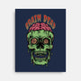 Brain Dead-none stretched canvas-Slikfreakdesign