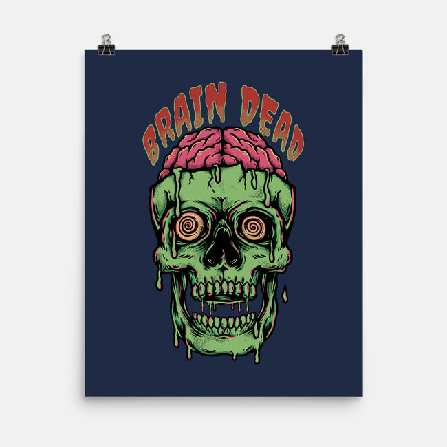 Brain Dead-none matte poster-Slikfreakdesign