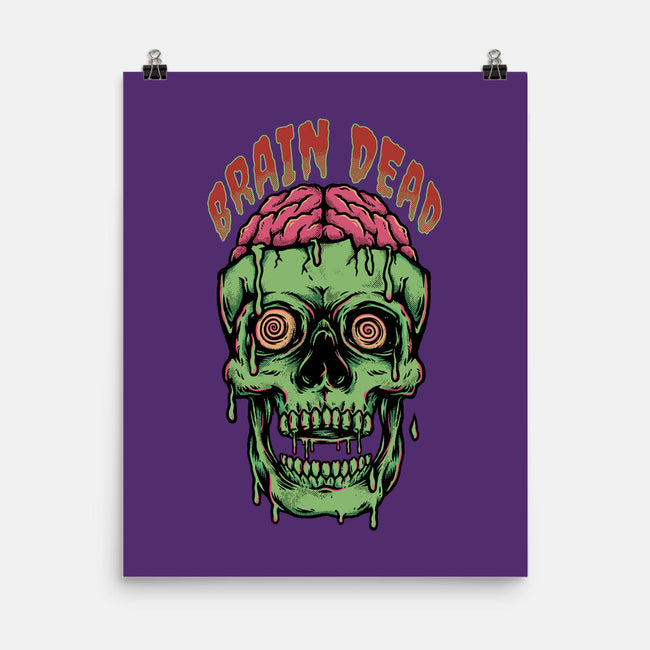 Brain Dead-none matte poster-Slikfreakdesign