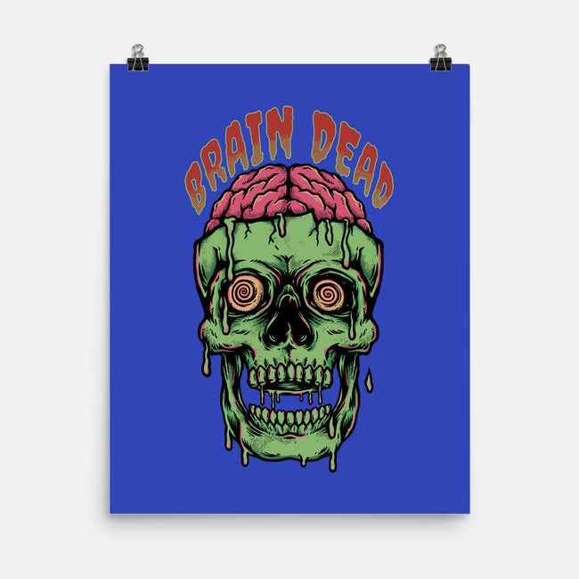 Brain Dead-none matte poster-Slikfreakdesign