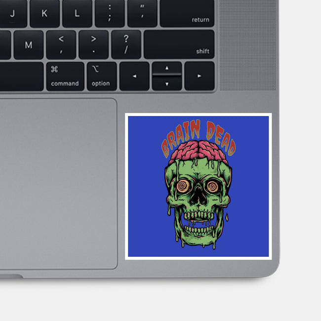 Brain Dead-none glossy sticker-Slikfreakdesign