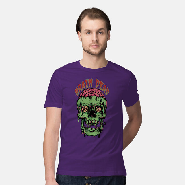 Brain Dead-mens premium tee-Slikfreakdesign