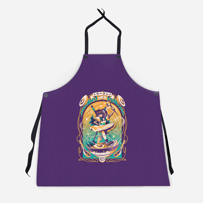Mahou Ramen-unisex kitchen apron-ilustrata