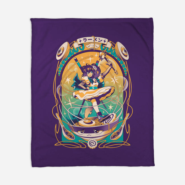 Mahou Ramen-none fleece blanket-ilustrata