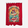 Mahou Ramen-none polyester shower curtain-ilustrata
