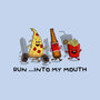 Run Into My Mouth-none glossy sticker-Paul Simic