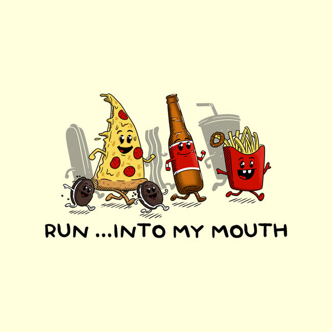 Run Into My Mouth-none matte poster-Paul Simic