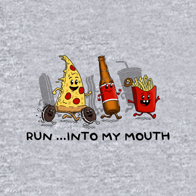 Run Into My Mouth-womens racerback tank-Paul Simic