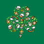 St. Purrtrick's Shamrock-mens basic tee-krisren28