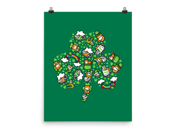 St. Purrtrick's Shamrock