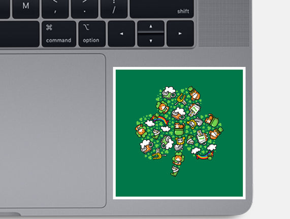 St. Purrtrick's Shamrock