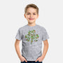 St. Purrtrick's Shamrock-youth basic tee-krisren28