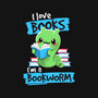 Bookworm-womens off shoulder sweatshirt-NemiMakeit