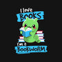 Bookworm-none beach towel-NemiMakeit