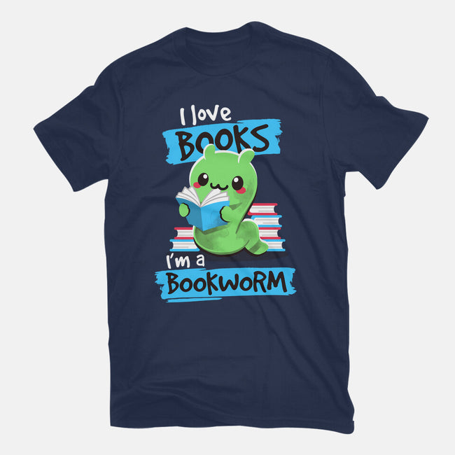 Bookworm-mens premium tee-NemiMakeit