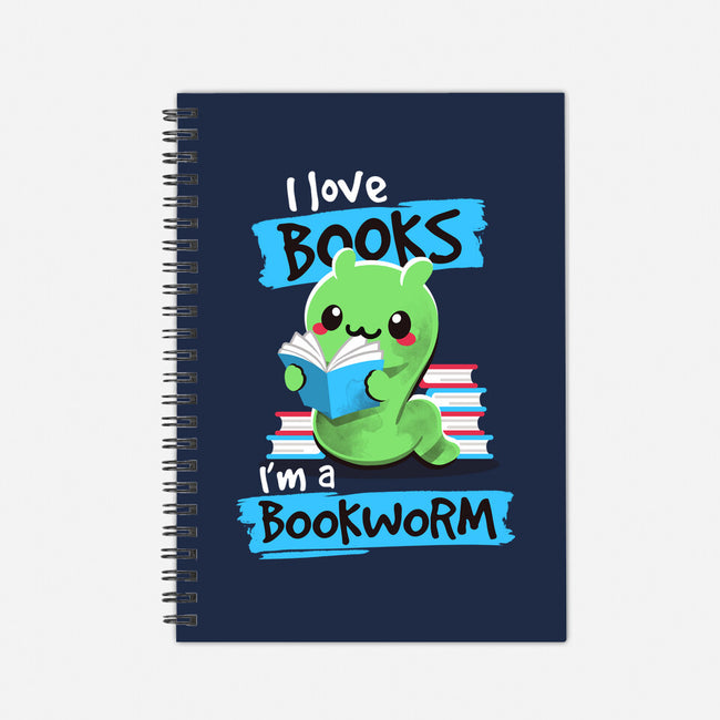 Bookworm-none dot grid notebook-NemiMakeit