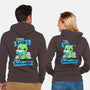 Bookworm-unisex zip-up sweatshirt-NemiMakeit