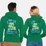 Bookworm-unisex zip-up sweatshirt-NemiMakeit