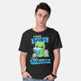 Bookworm-mens basic tee-NemiMakeit
