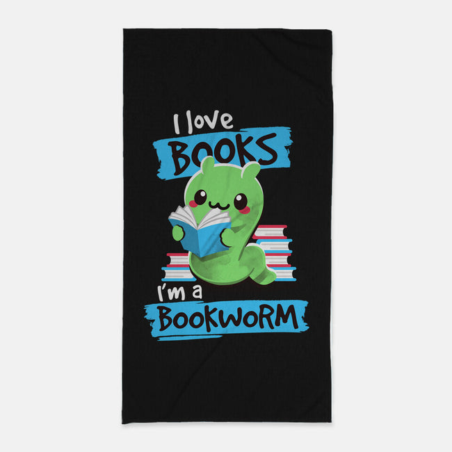 Bookworm-none beach towel-NemiMakeit