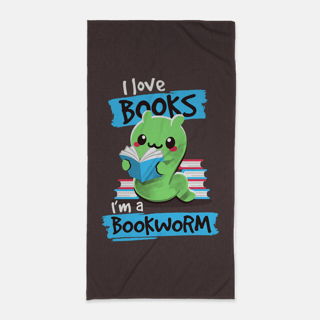 Bookworm-none beach towel-NemiMakeit