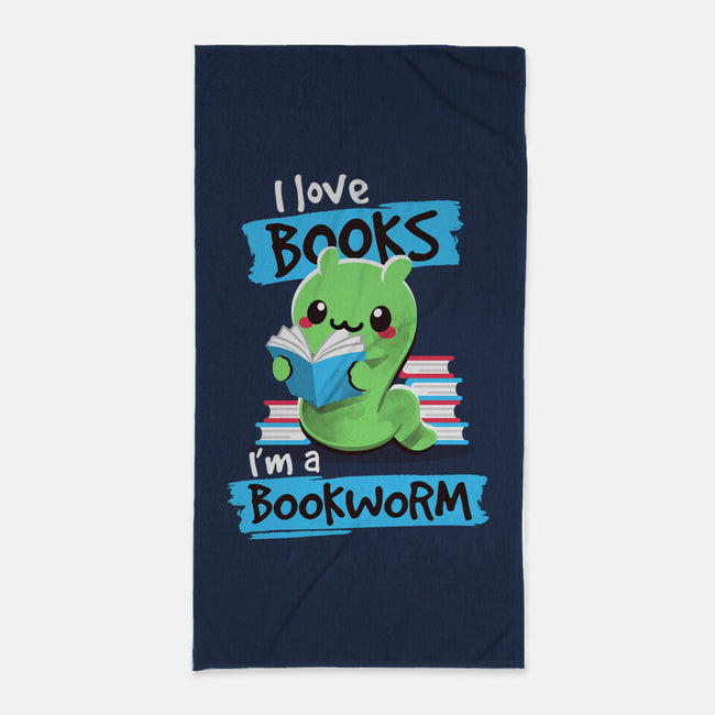 Bookworm-none beach towel-NemiMakeit