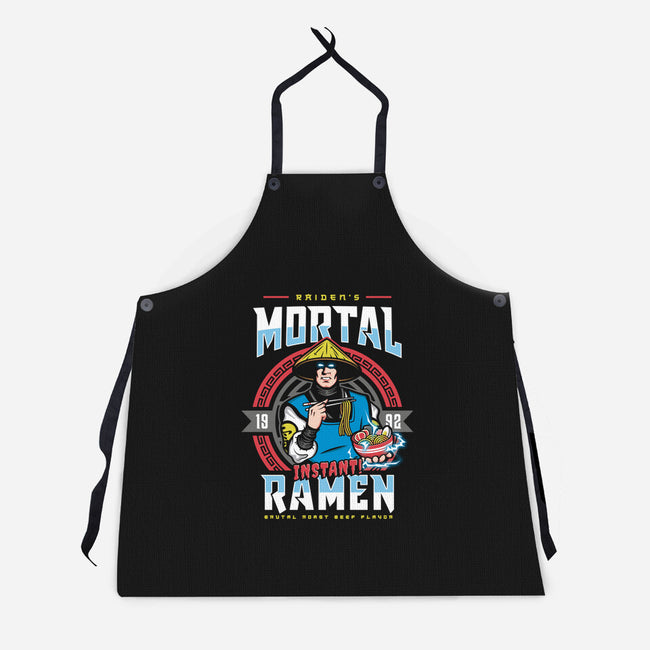 Mortal Ramen-unisex kitchen apron-Olipop
