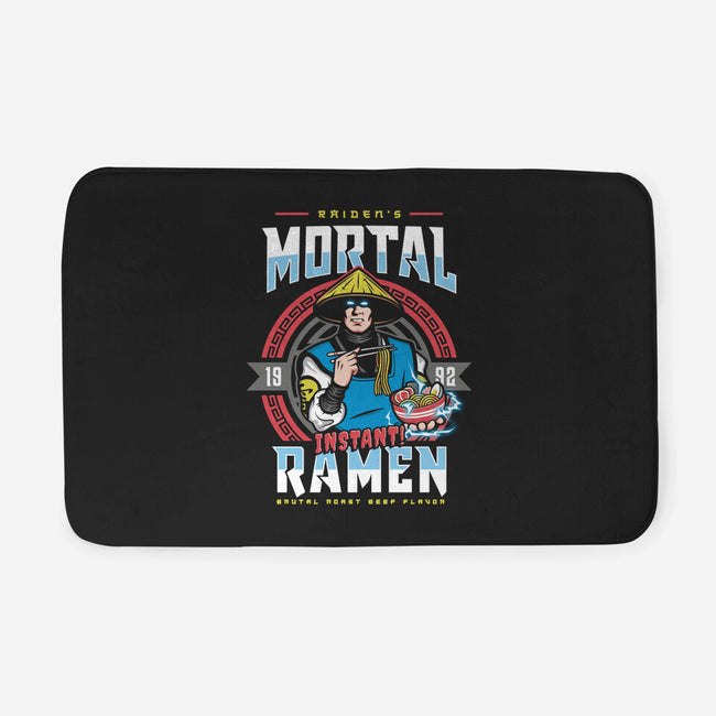 Mortal Ramen-none memory foam bath mat-Olipop